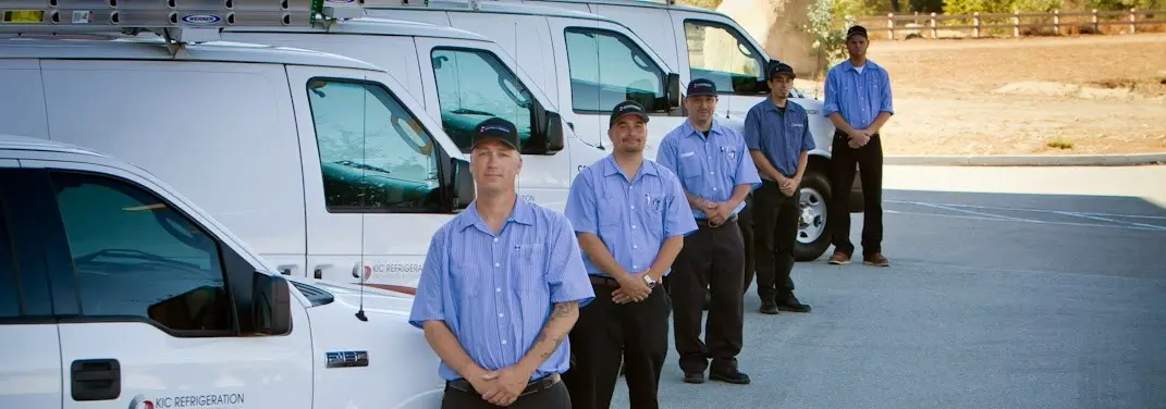 KIC Refrigeration crew ready for Mini Split Repair jobs across Rocklin